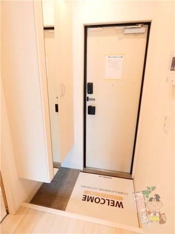 ジーヴル東古松の玄関
