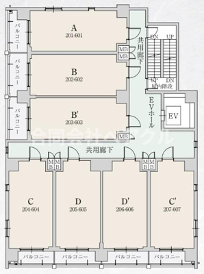 【区画図】 | ベラジオレガシー京都西七条