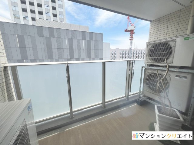 デュオヒルズ福井駅前のバルコニー|東向きバルコニー