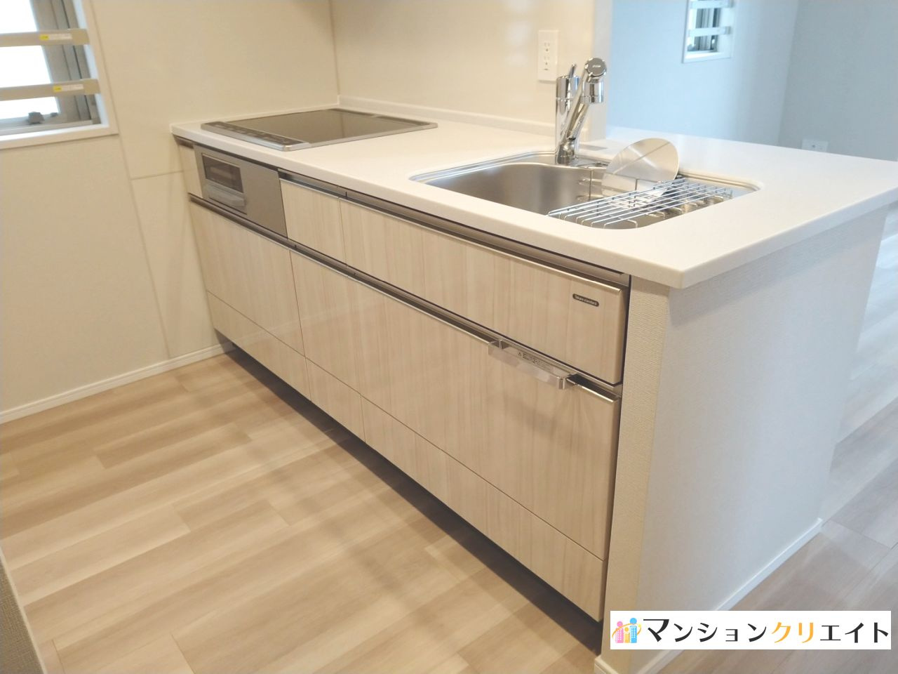 デュオヒルズ福井駅前のキッチン|システムキッチン