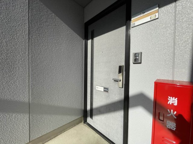 ドリームメッセねぎしＡの玄関