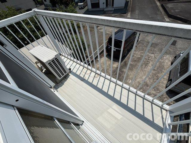コアパレスひろはた のバルコニー