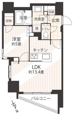 港区東麻布２丁目の賃貸マンション