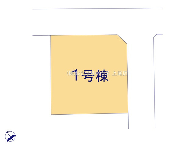 鴻巣市神明　第4　新築一戸建て　リーブルガーデン　01の区画図