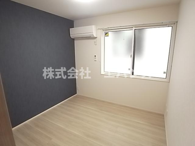 【寝室】 | D-ROOM神明町Ⅱ　B | 落ち着いて過ごせるお部屋なので、寝室にいかがでしょうか