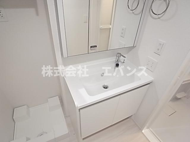【独立洗面台】 | D-ROOM神明町Ⅱ　B | 使いやすい独立洗面台です