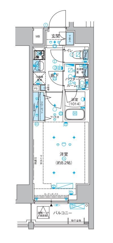 メインステージ両国Ⅲ の間取り