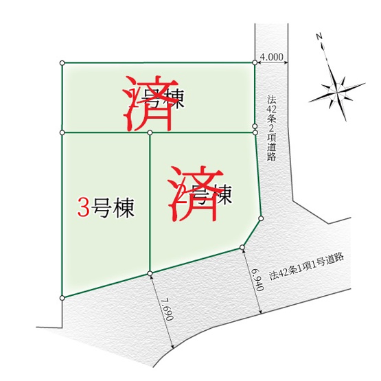 【区画図】 | マイホームは夢ではありません、ミライズホーム株式会社が一緒にサポートさせていただきます！ご要望をヒアリングさせてください。