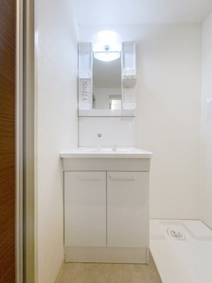【洗面所】 | コテージ梶ヶ谷 | ※同物件、他のお部屋の写真です。