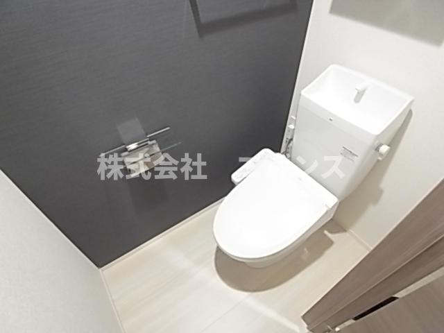 【トイレ】 | D-ROOM神明町Ⅱ　B | トイレもきれいです