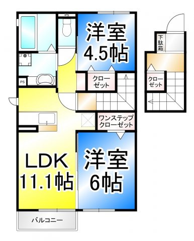 シャン・ド・フルールの間取り|間取り
