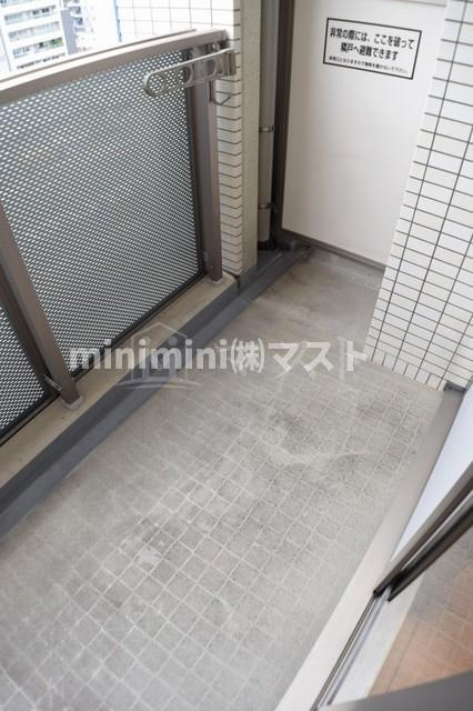 ブランクレール谷町のバルコニー