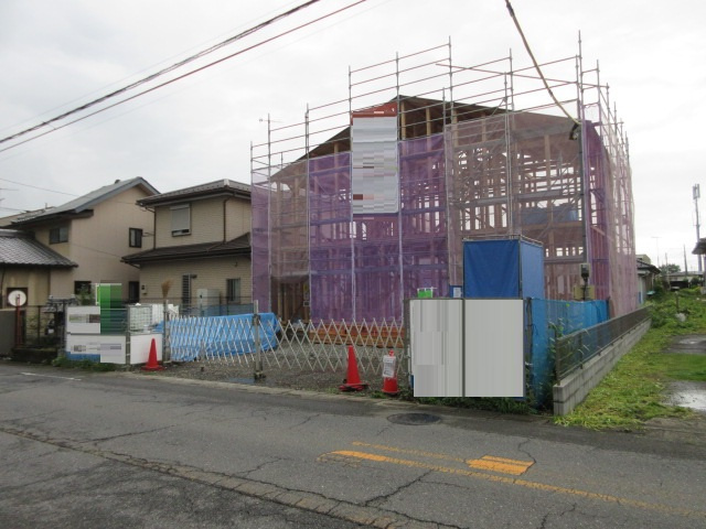 【仲介手数料無料】新築戸建　深谷市東方町2-4-5（全1棟）の前面道路含む現地写真