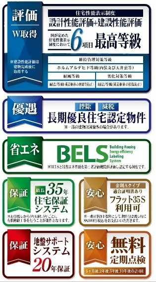 【仲介手数料無料】新築戸建　深谷市東方町2-4-5（全1棟）の構造・工法・仕様