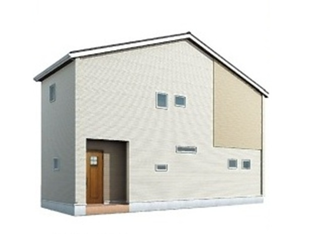 【仲介手数料無料】新築戸建　深谷市東方町2-4-5（全1棟）の外観パース