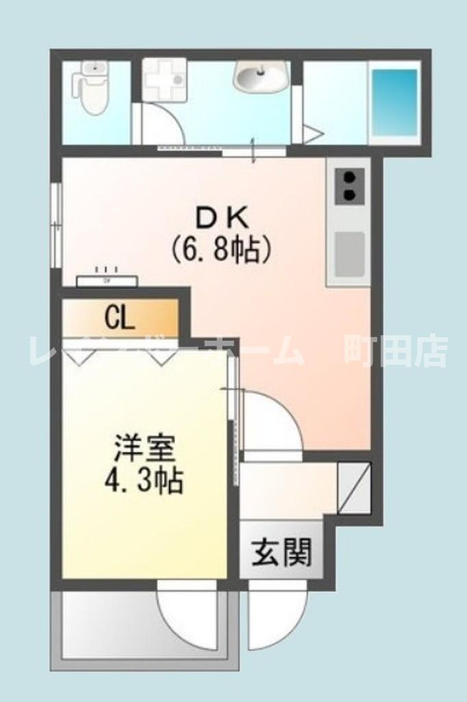 ラピスラズリ※初期費用分割あと払いサービス利用可能物件の間取り