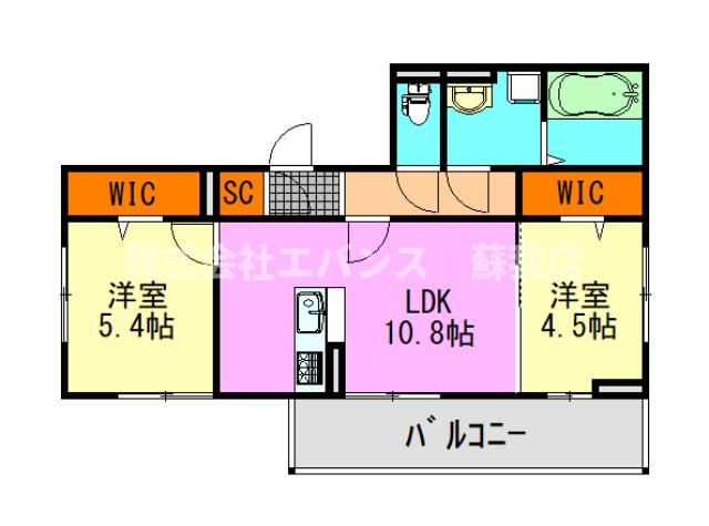 【間取り】 | D-SOLACE末広4丁目