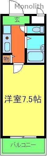 上田マンションの間取り