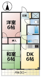 【間取り】 | カーサ日比野