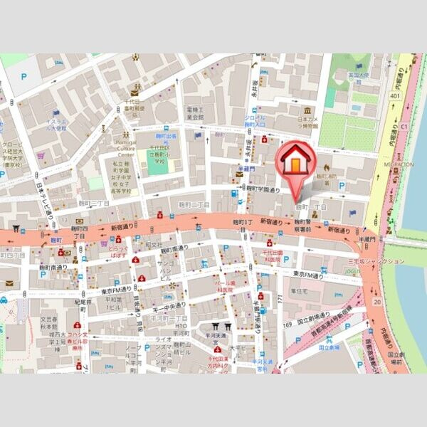 ＤＩＫ麹町ビル（ディーアイケイ麴町ビル）の地図