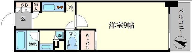 パークアクシス本町の間取り