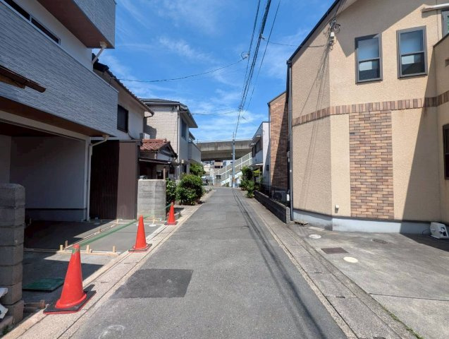 嵯峨天龍寺瀬戸川町の前面道路含む現地写真
