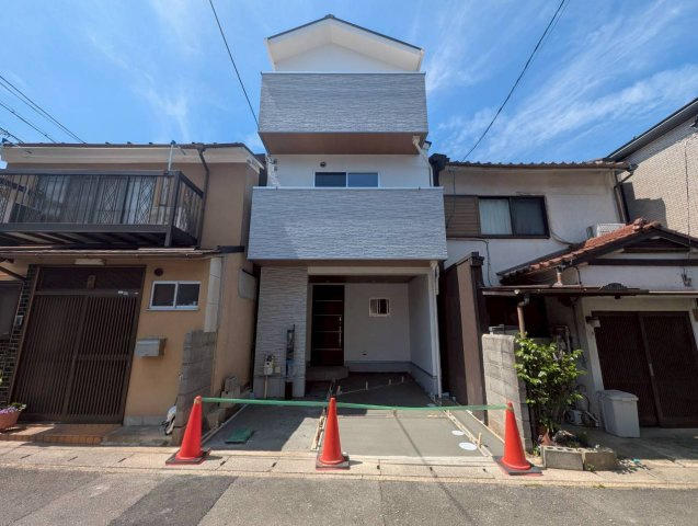 嵯峨天龍寺瀬戸川町の前面道路含む現地写真