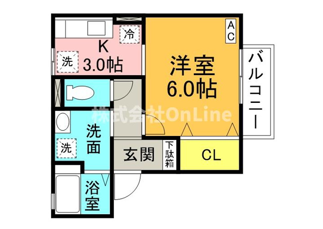 【間取り】 | サンフェルティB棟