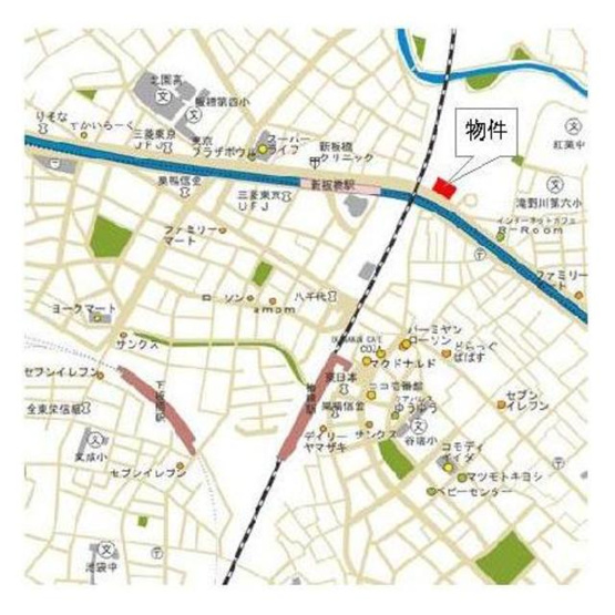 【地図】 | パークアクシス新板橋イースト