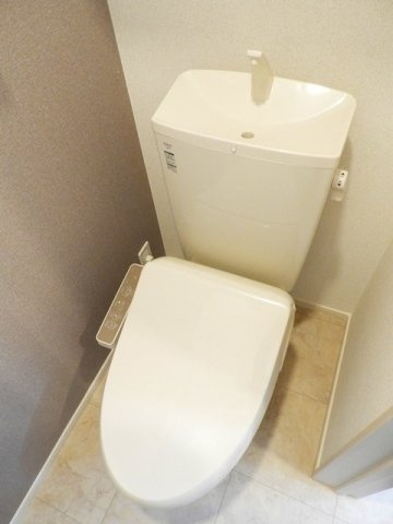 トランクワルＡのトイレ|落ち着いたトイレです