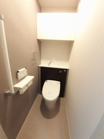 ソレイユ　Ｂのトイレ|トイレもきれいです