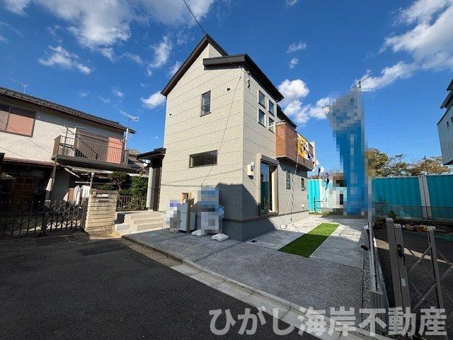 藤沢市羽鳥5丁目　新築戸建の前面道路含む現地写真|現地外観