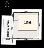 藤沢市羽鳥5丁目　新築戸建の区画図