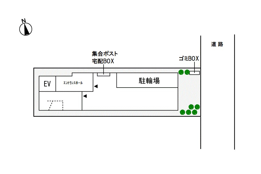 アミュレット本郷の区画図