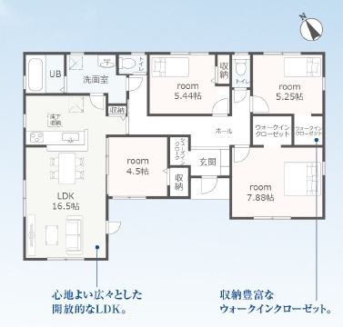 西尾市一色町松木島中切第3　新築分譲住宅　全2棟　2号棟