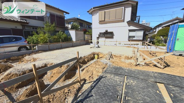 龍ケ崎市小通幸谷町1期　新築戸建の外観|現在建築中です！お近くの同仕様内観の物件も見れますのでお気軽にお問い合わせください！