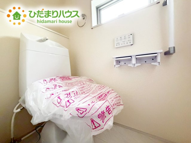 いわき市常磐上湯長谷町第2　新築戸建のトイレ|家計に嬉しい節水仕様のトイレ!(^^)!