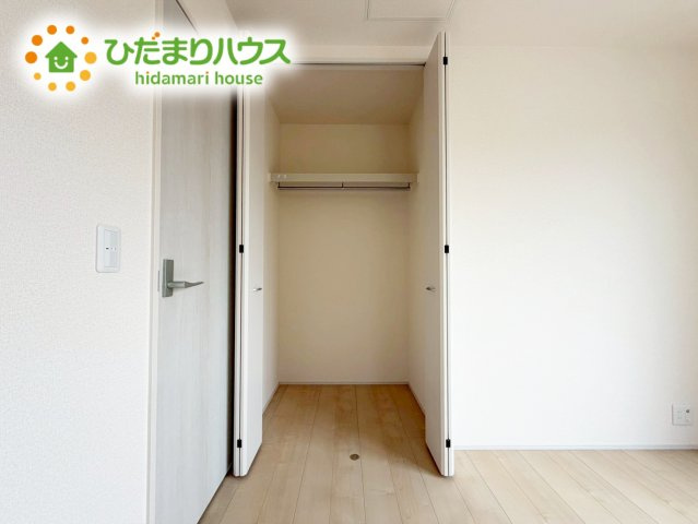 いわき市常磐上湯長谷町第2　新築戸建の収納|お洋服の多い女性に人気！収納力の高いクローゼット付☆彡