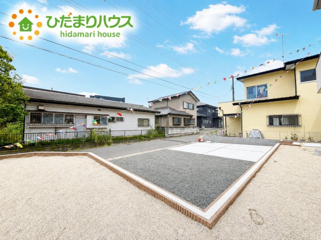 いわき市常磐上湯長谷町第2　新築戸建の庭|陽当り良好のお庭付き(^^♪
