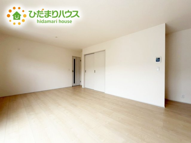 いわき市常磐上湯長谷町第2　新築戸建の居間・リビング|早くお仕事終わらせて、家に帰りたくなるようなリビングです(^^♪