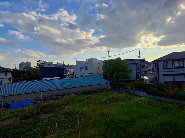 ビスタ岸部ハイツA棟の展望