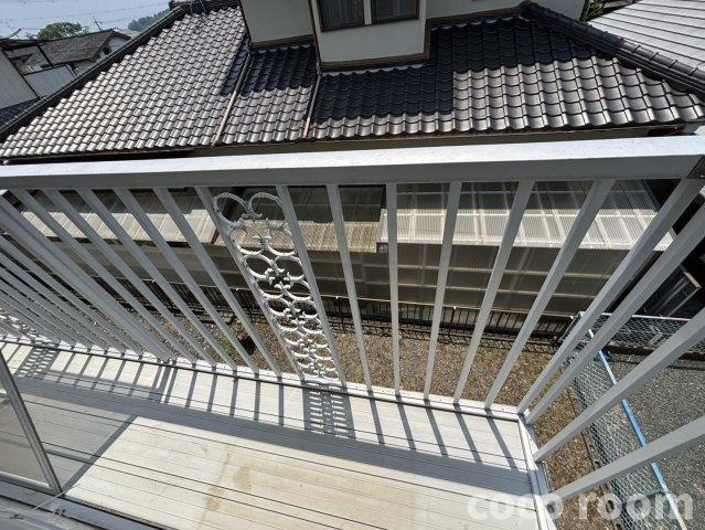 プレジール東海のバルコニー