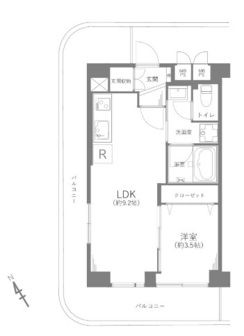 【間取り】 | 学芸大学ハイデンス