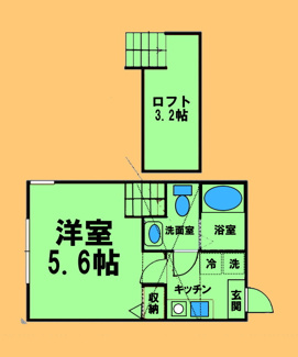 【間取り】 | アイランドフラット