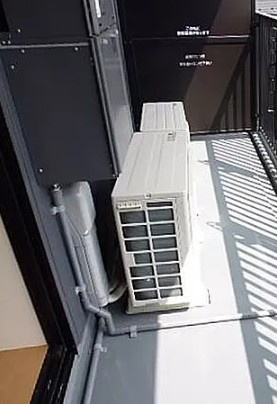 フレンシア田端南のバルコニー