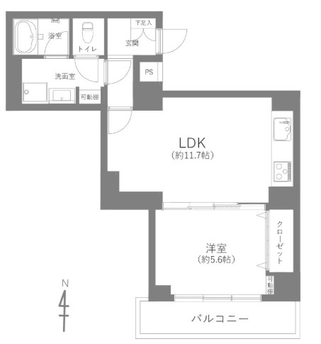 【間取り】 | ハイツ両国駅前