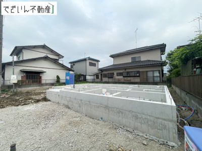 【外観】 | GRAFARE熊谷市肥塚2期　新築住宅 | 現地(2026年7月撮影)