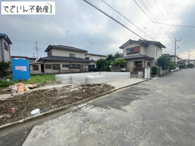 【前面道路含む現地写真】 | GRAFARE熊谷市肥塚2期　新築住宅 | 現地(2026年7月撮影)