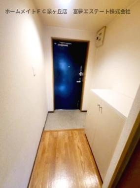 龍の樹マンションの玄関