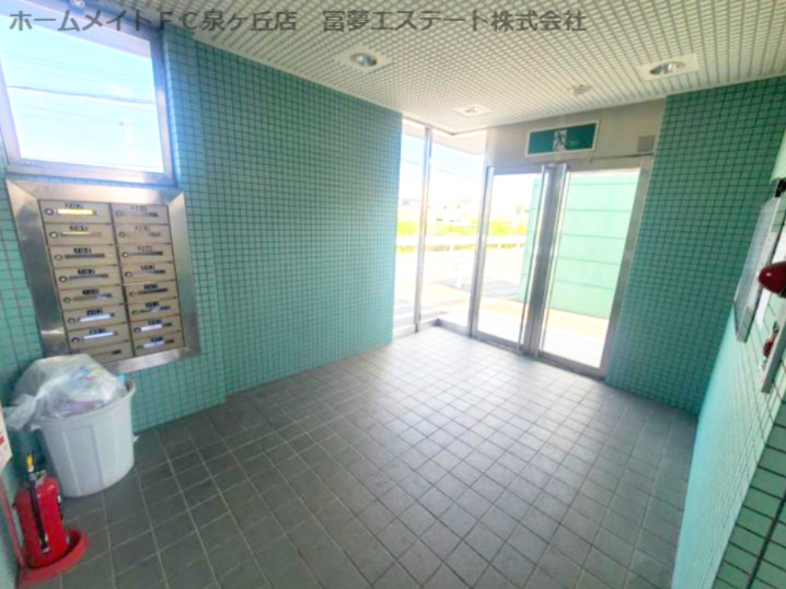 龍の樹マンションのロビー
